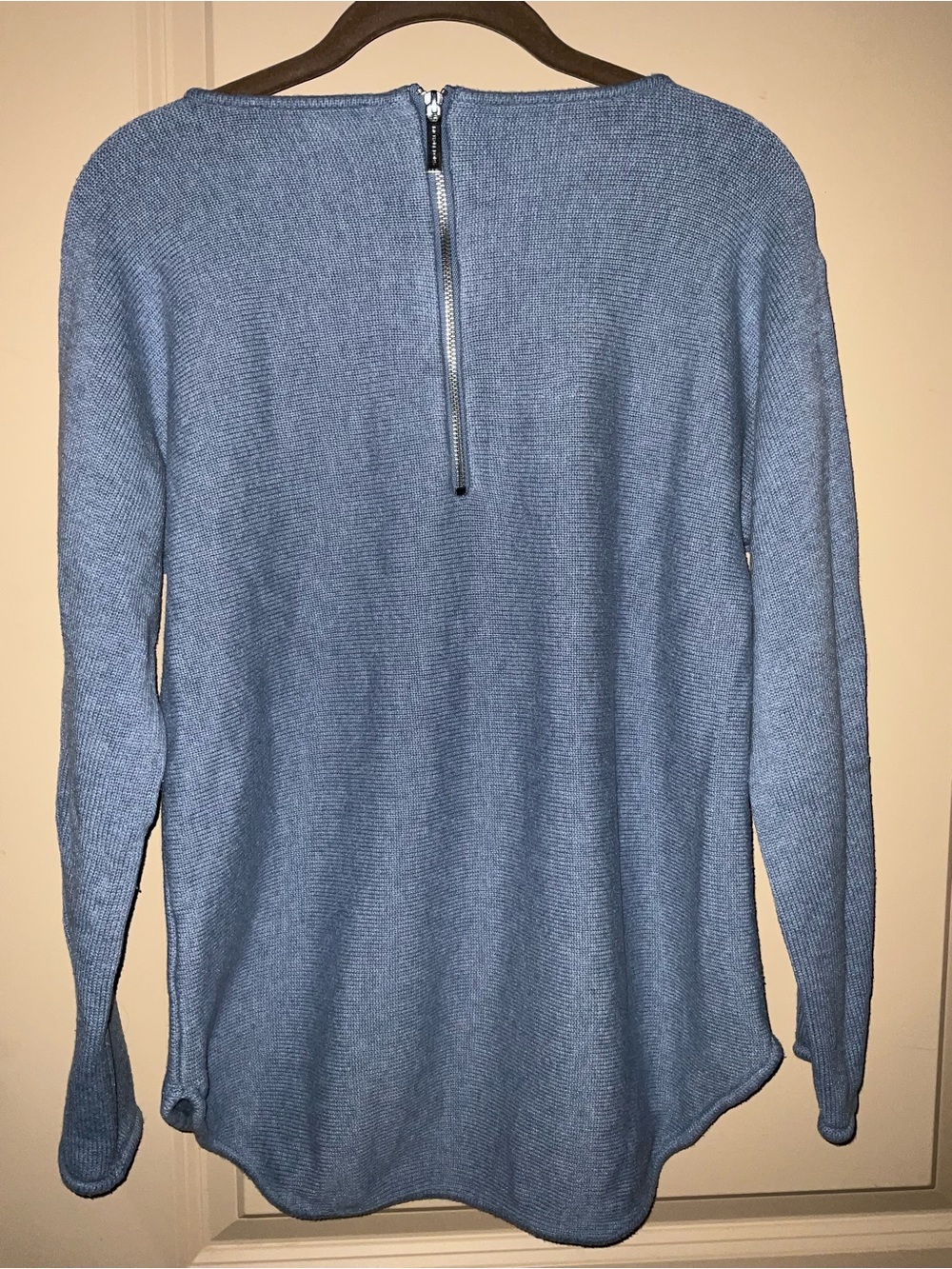 Michael Kors Light Blue Crew Neck Knit Sweater